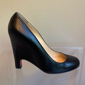 Christian Louboutin Black Wedge 36